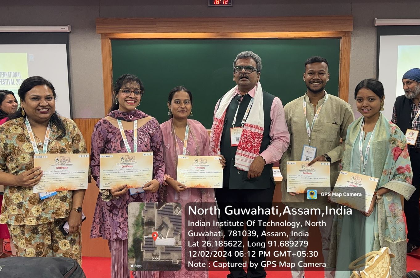 MATS University Students Shine at 10th India International Science Festival (IISF) 2024 Media Conclave at IIT Guwahati